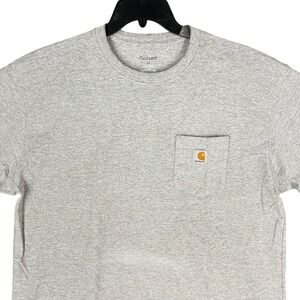 Carhartt Mens XL Workwear Streetwear Oversized Gray Canvas Utility Shirt